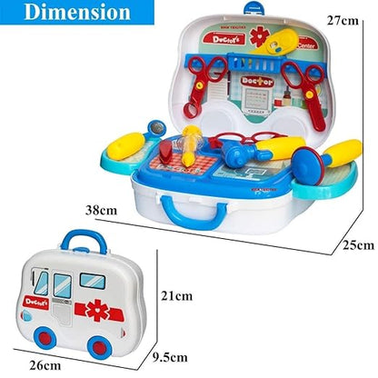 Doctor Kit Toy for Kids, Doctor Roleplay Medical Backpack Pretend Play Set,Simulation Props, Gift for Boys Girls 3-8 Years Old Kids Great Gift